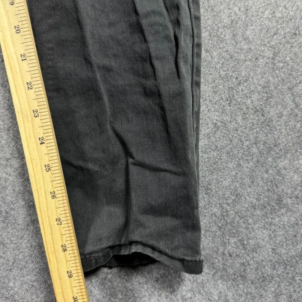 Levis 502 Regular Taper‎ Jeans Mens 32x29 Charcoal Gray WaterLess Denim Pants